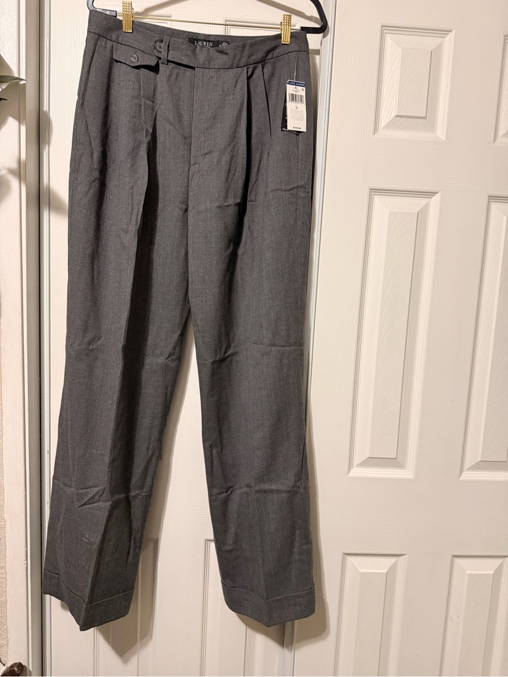 Lauren Ralph Lauren women’s Gray trousers